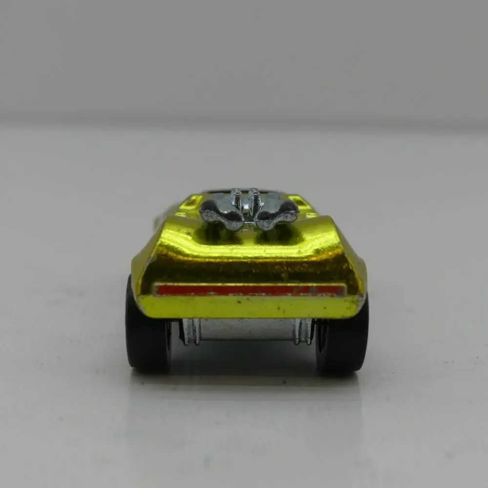 1969 Hot Wheels Peeping Bomb Redline Gold USA Original Vintage Die-Cast Car
